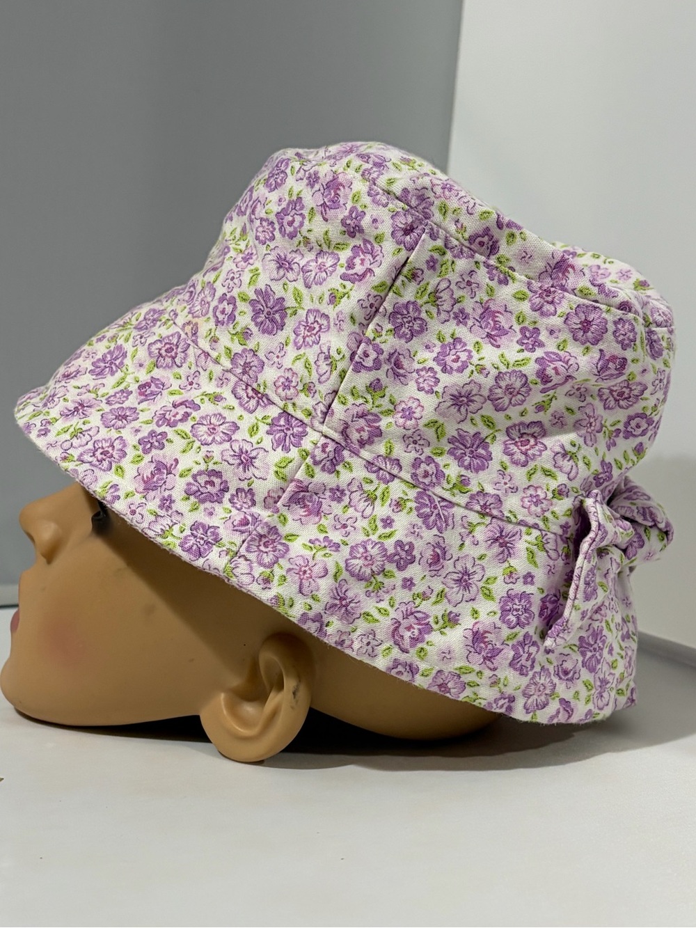 The Children's Place Purple Floral Bucket Hat‎